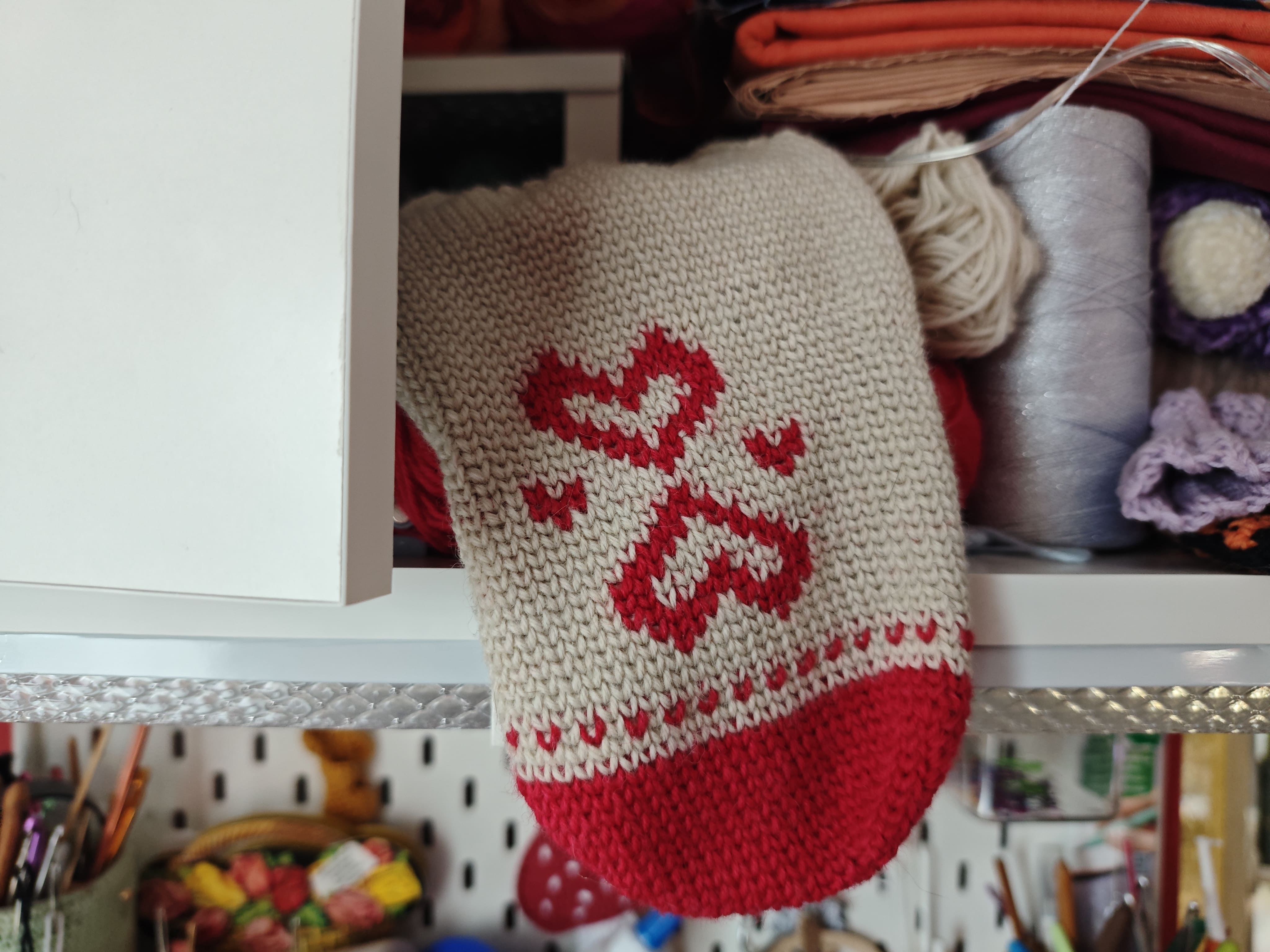 skarpeta na szydełku